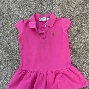 Official Masters Pink Kids Polo Shirt